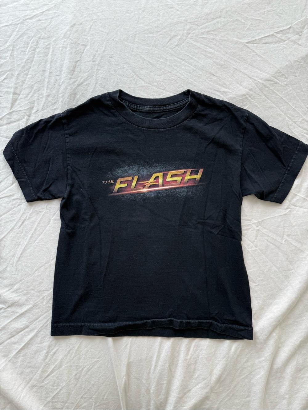 The Flash Black Graphic Tee